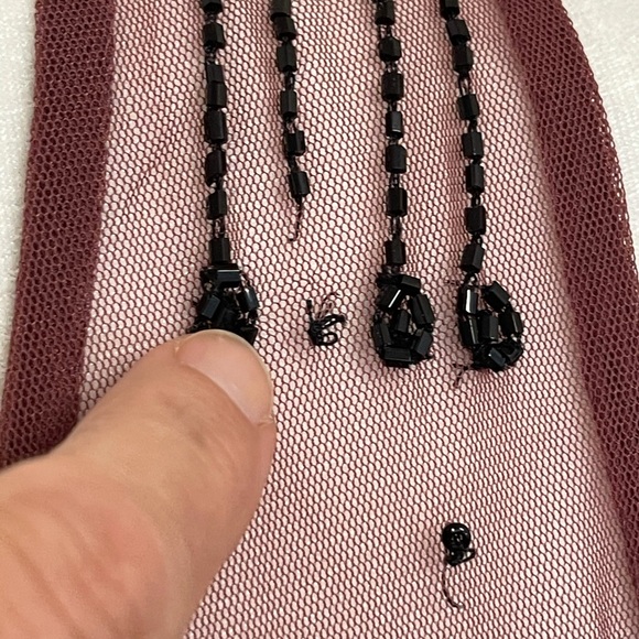 Gorgeous Free People beaded sheer slip dress! - Picture 13 of 13